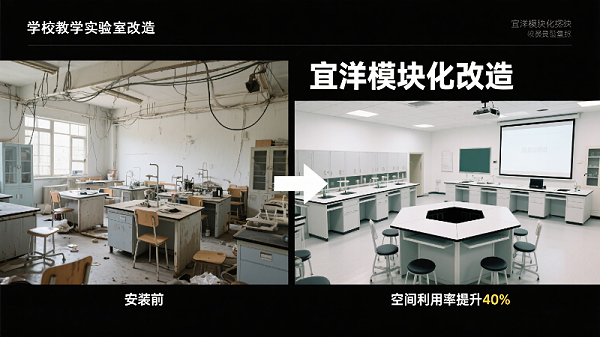 高校教学实验室重组图