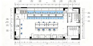 实验室实用型设计：操作台与存储家具的定制化方案