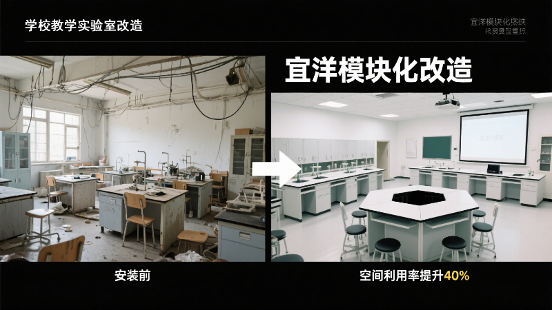 高校教学实验室重组图