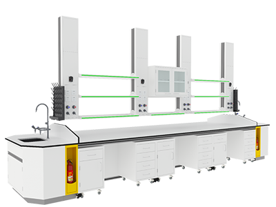 中央实验台 化验室操作台 全钢实验台